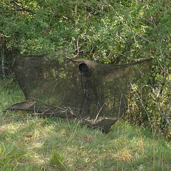 écharpe-filet-nature-et-camouflage-affût-improvisé